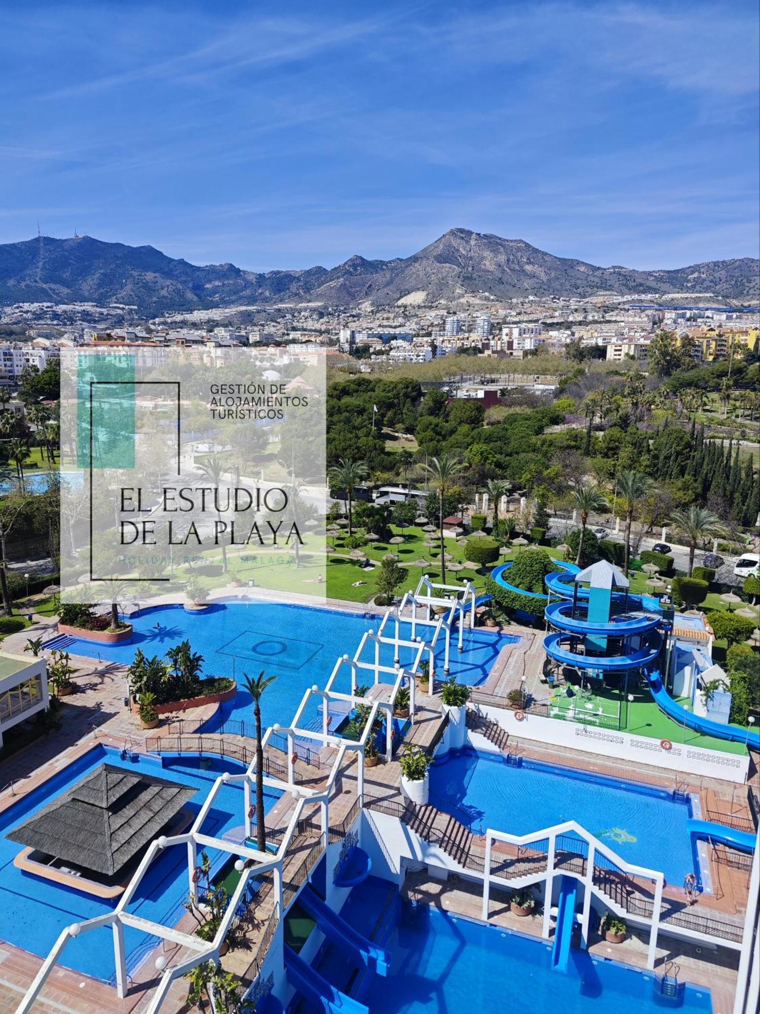 El Estudio De La Playa Benalbeach Vistas Al Mar Benalmádena Eksteriør billede