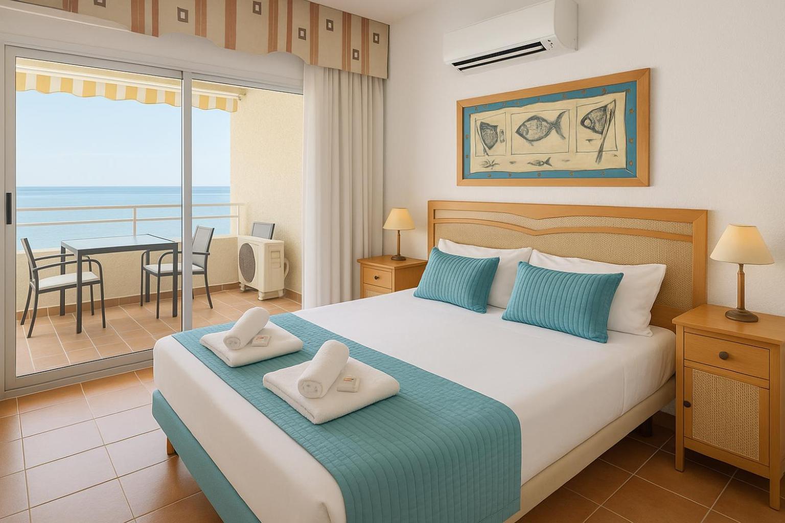 El Estudio De La Playa Benalbeach Vistas Al Mar Benalmádena Værelse billede